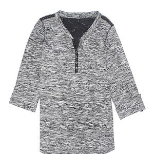 HANNAH 3/4 Sleeve Henley Size M